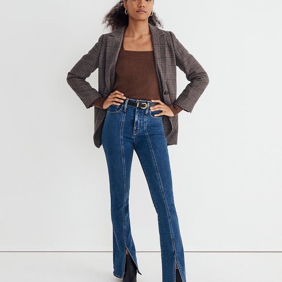 MadeWell Larsen Blazer in Hawsell Plaid NG649 - Picture 2 of 5